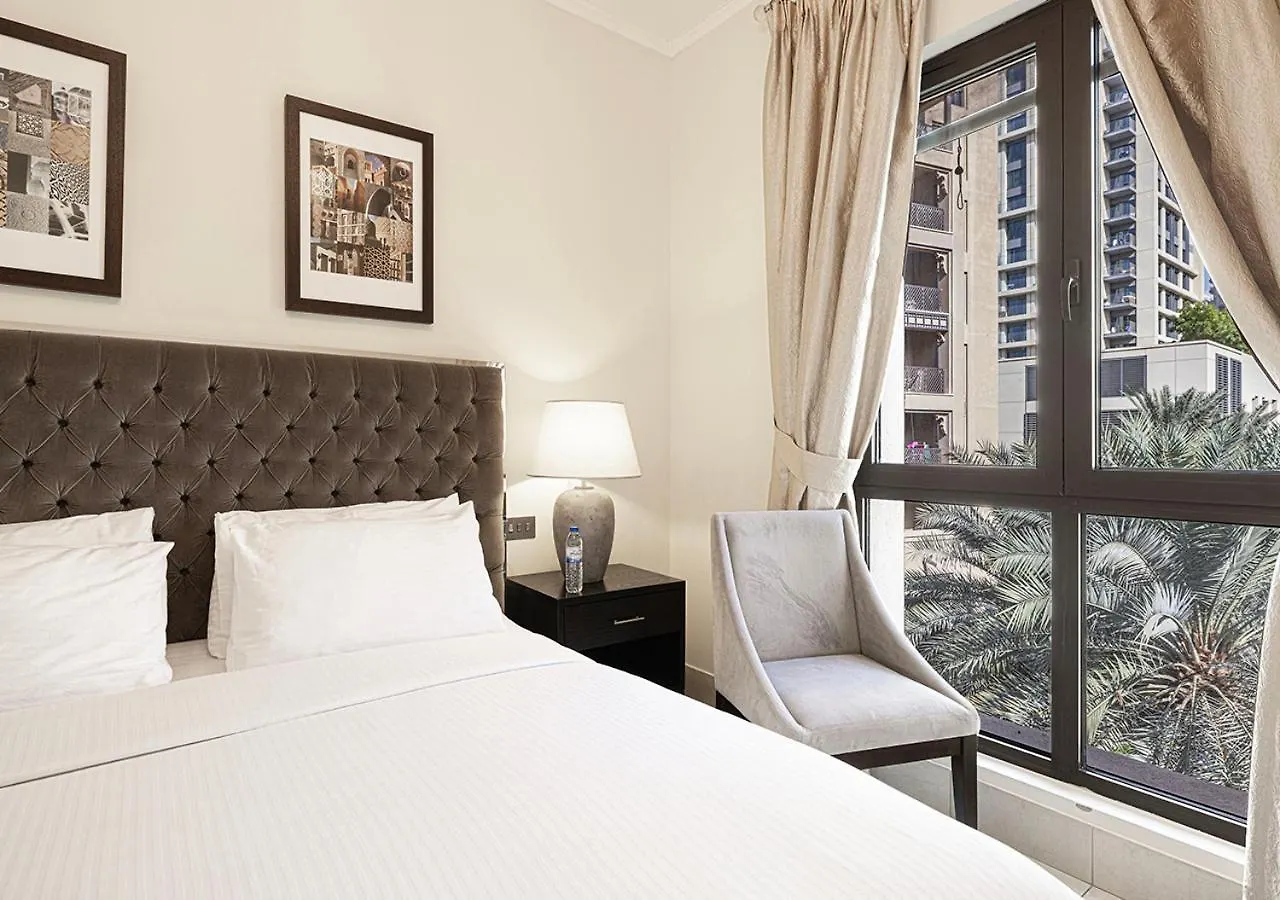 Luxury 1-Bedroom Apartment, 5 Min To Dubai Mall Zjednoczone Emiraty Arabskie